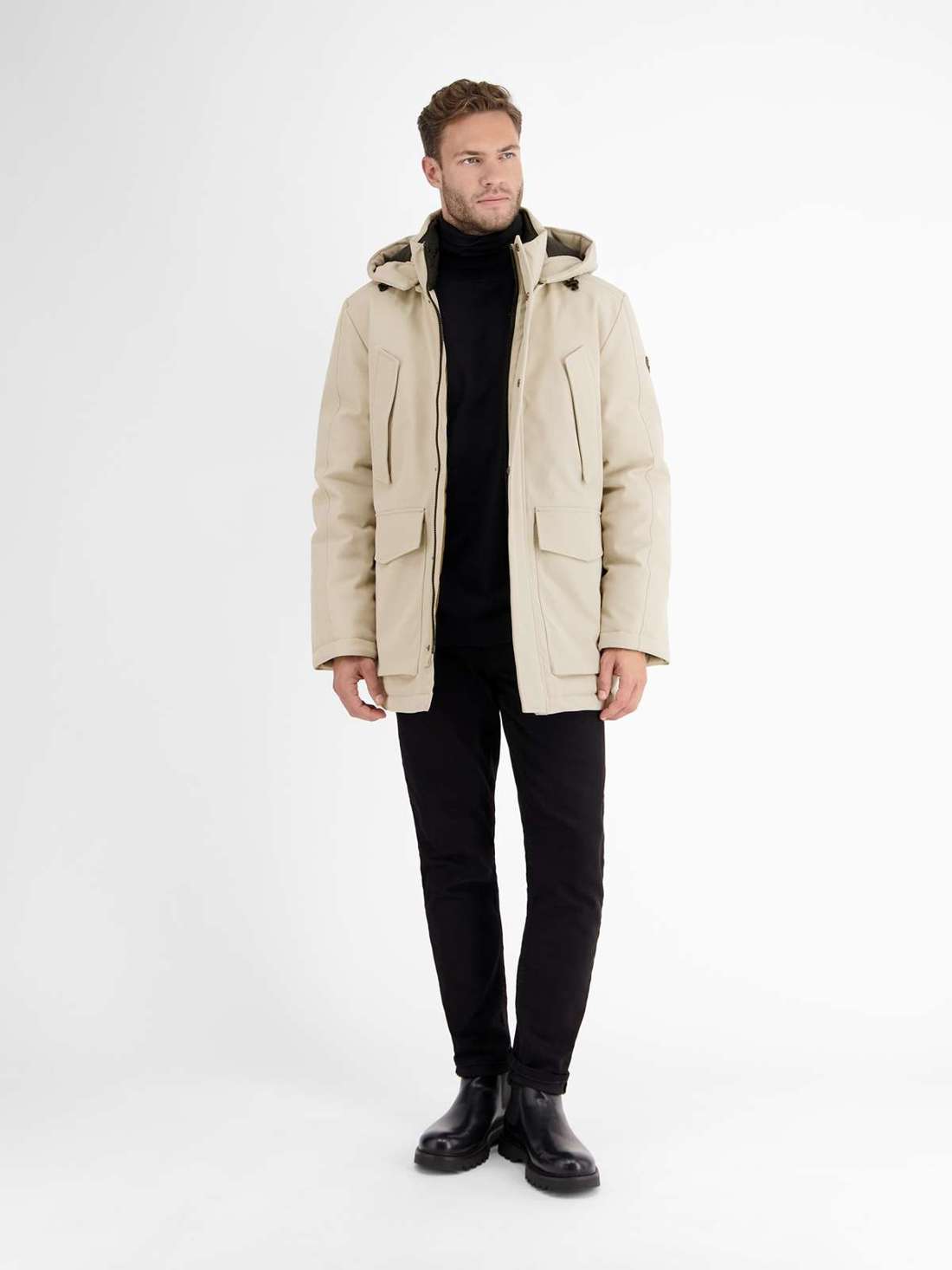 Парка с капюшоном LERROS Gefütterter Winter-Parka mit Funktionen