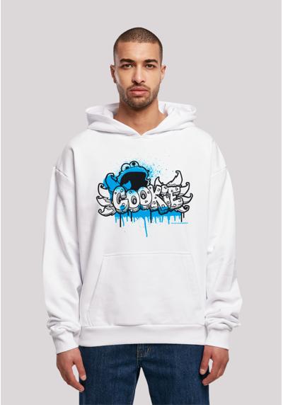 Толстовка с капюшоном Sesamstraße Cookie Fingers Graffiti