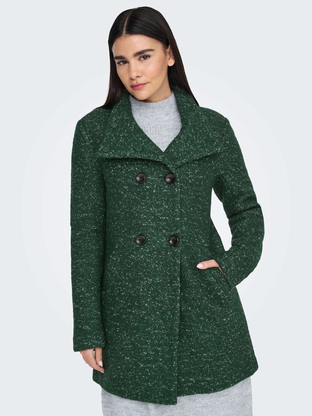 Длинный жакет из шерсти ONLNEWSOPHIA WOOL COAT OTW CC