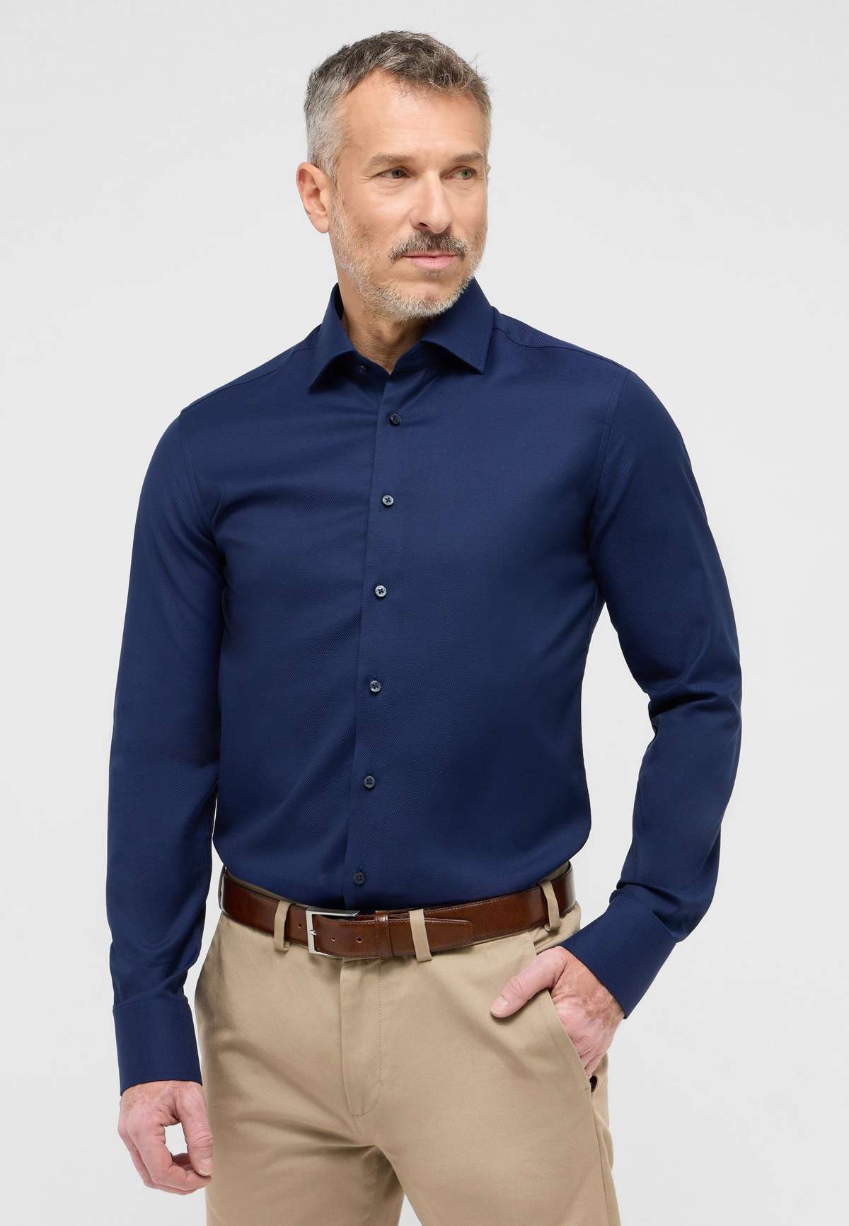 Рубашка с длинным рукавом SLIM FIT