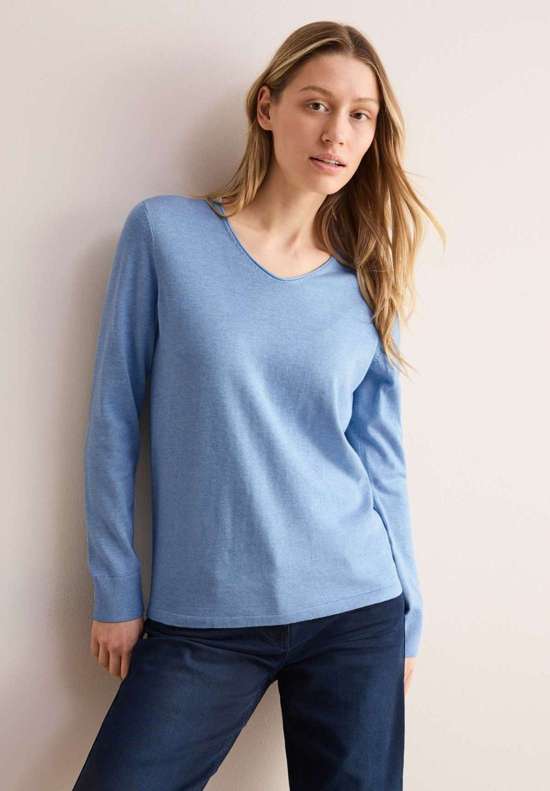 голубой меланж