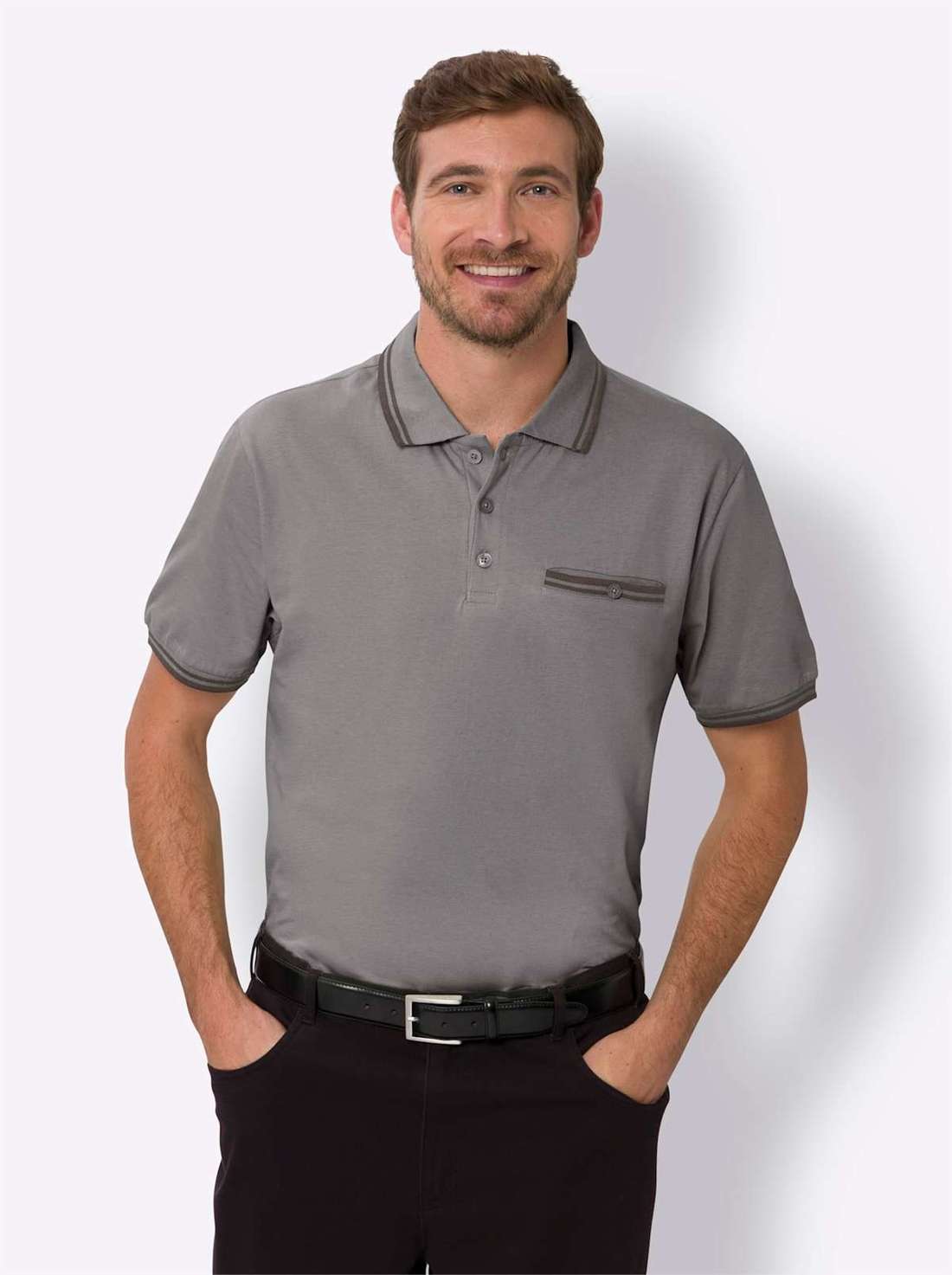 рубашка поло Poloshirt Halbarm