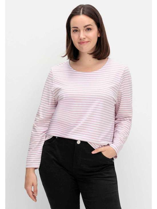 розовый в полоску