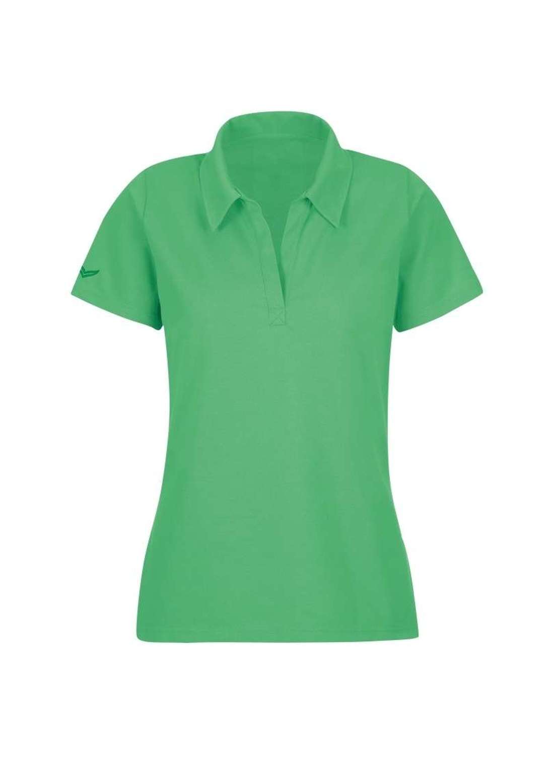рубашка поло TRIGEMA Poloshirt ohne Knopfleiste