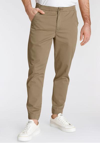 Чиносы однотонного цвета для легкого создания образа. LE XX CHINO JOGGER III