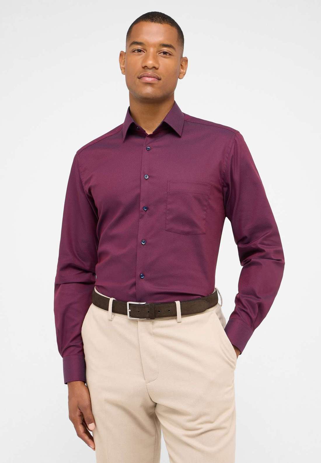 Рубашка с длинным рукавом MODERN FIT