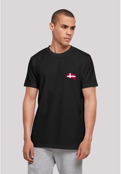 футболка Dänemark Flagge Denmark
