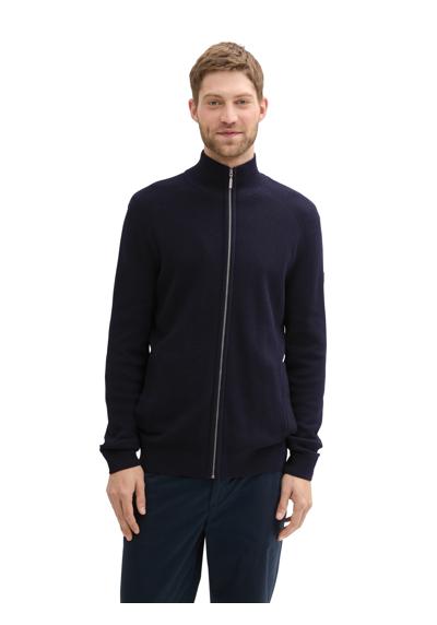 knitted navy melange