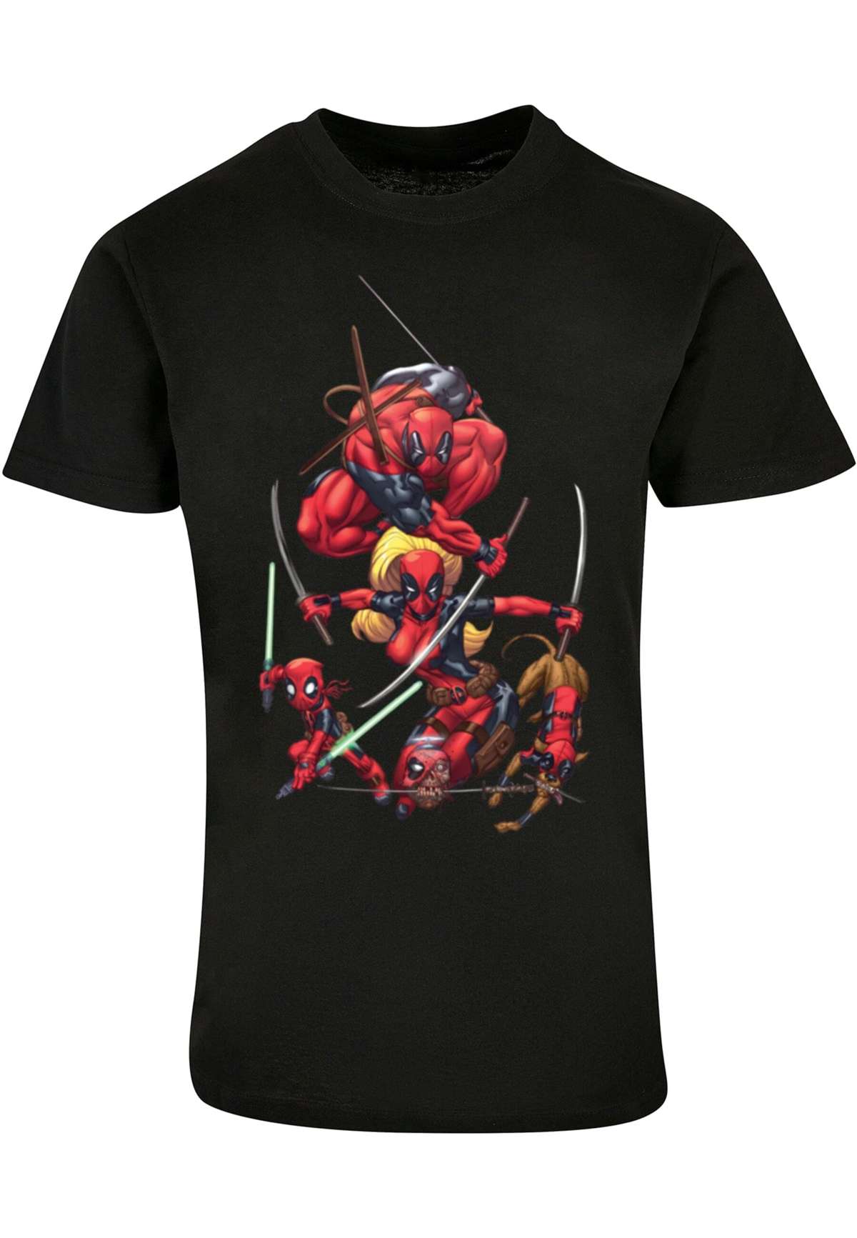 футболка Herren Deadpool - Family Group Swords T-Shirt