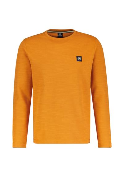 Рубашка с длинным рукавом LERROS Herren Langarmshirt in Strukturqualität