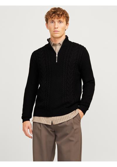 Тройер с кабельным узором JJCRAIG KNIT HALF ZIP