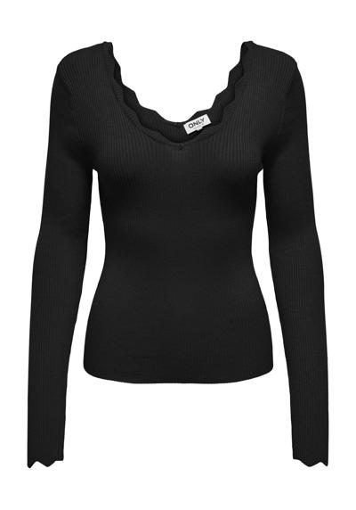 свитер с V-образным вырезом »ONLJULIE LIFE LS RIB V-NECK CC KNT«