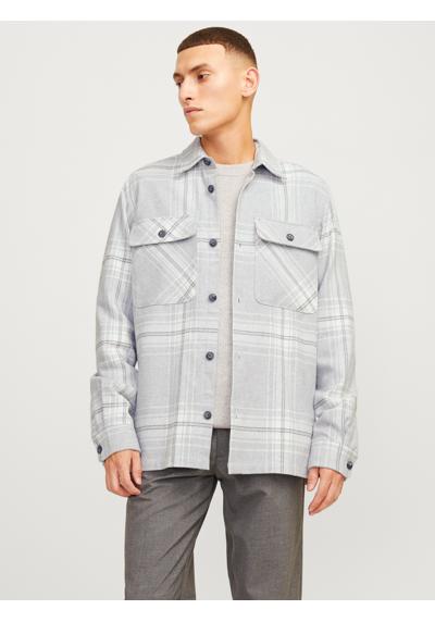 Рубашка с длинным рукавом JPRRAYMOND MELANGE CHECK LS OVERSHIRT SN