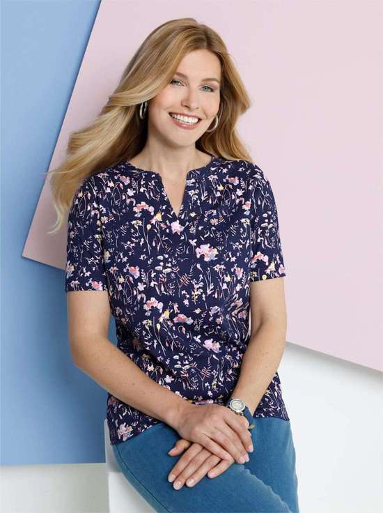 цв.морской волны-приглушенный синий-с рисунком