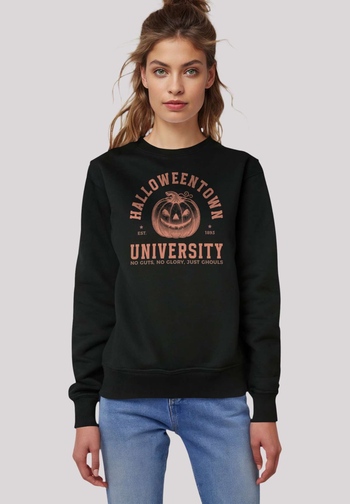 толстовка Halloween University Halloweentown pumpkin