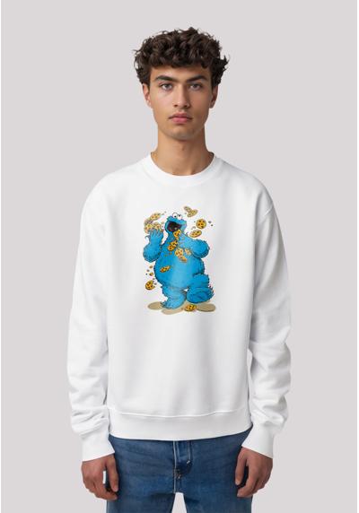толстовка Sesamstraße Cookie Monster Cookies Everywere