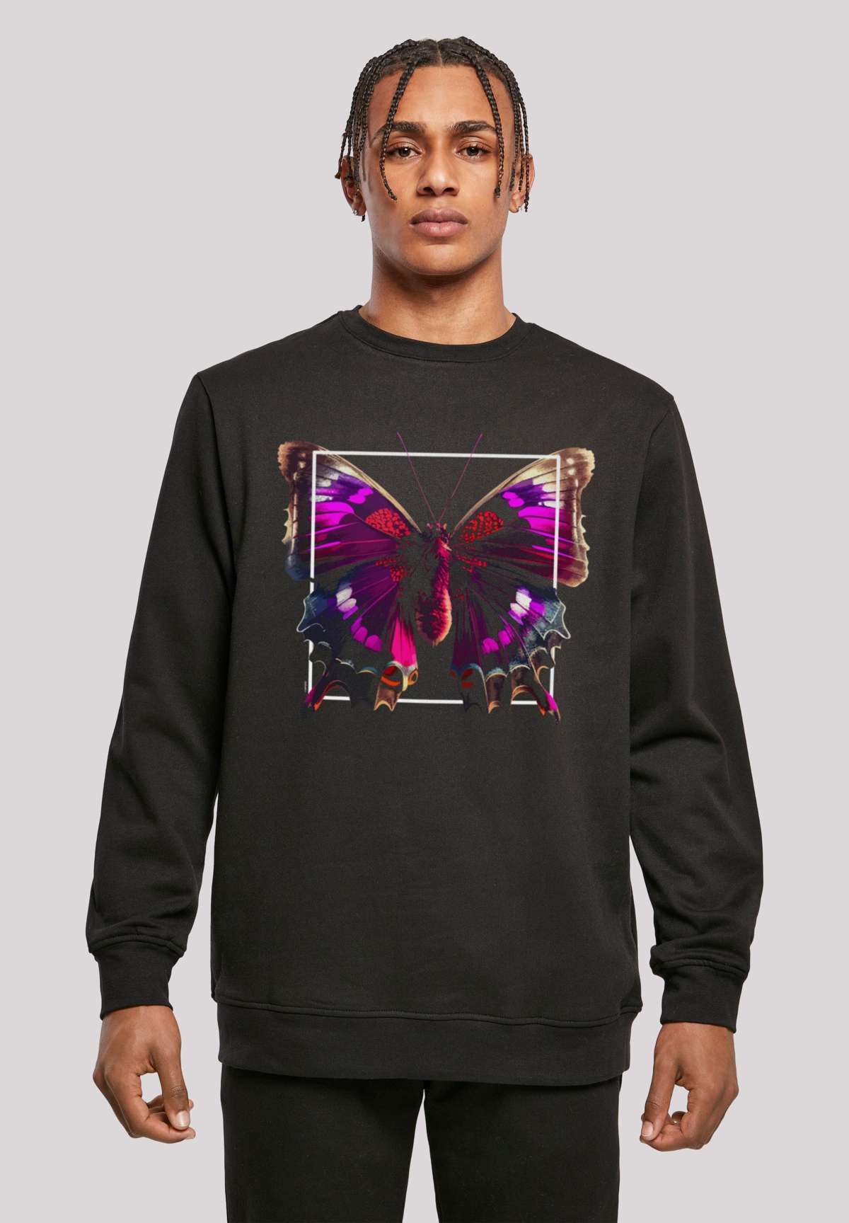 Толстовка с капюшоном Pink Schmetterling CREWNECK