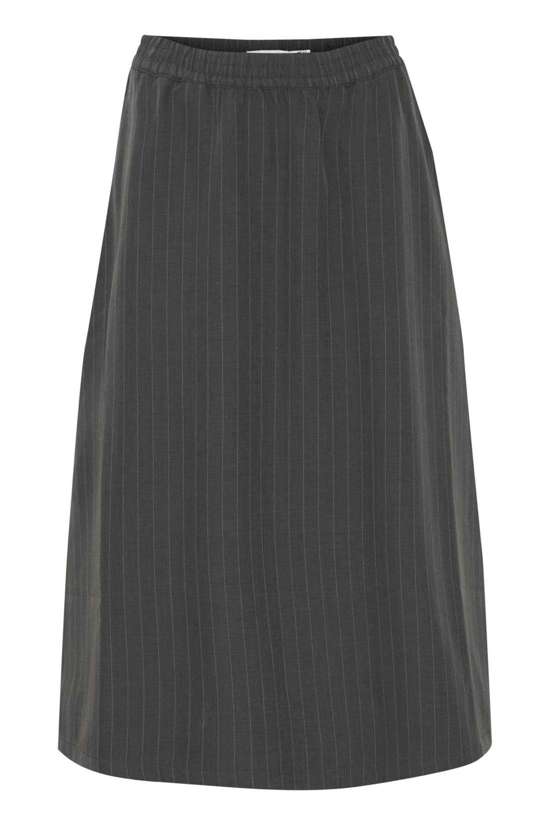 Dark Grey Mel. Pinstripe Mix