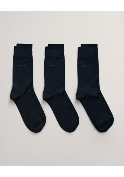 Базовые носки MERCERIZED COTTON SOCKS 3-PACK