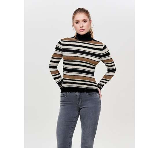 black stripes:whitecap gray/ toasted mix