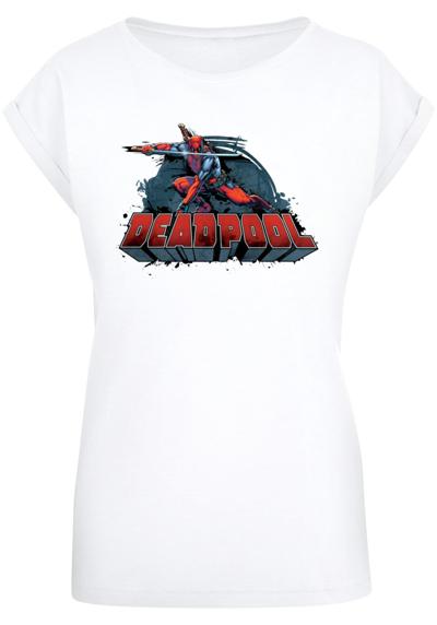 футболка »Damen Ladies Deadpool - Sword Logo T-Shirt«