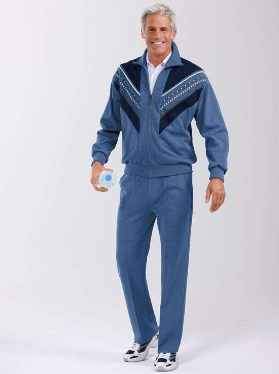 синий джинсовый