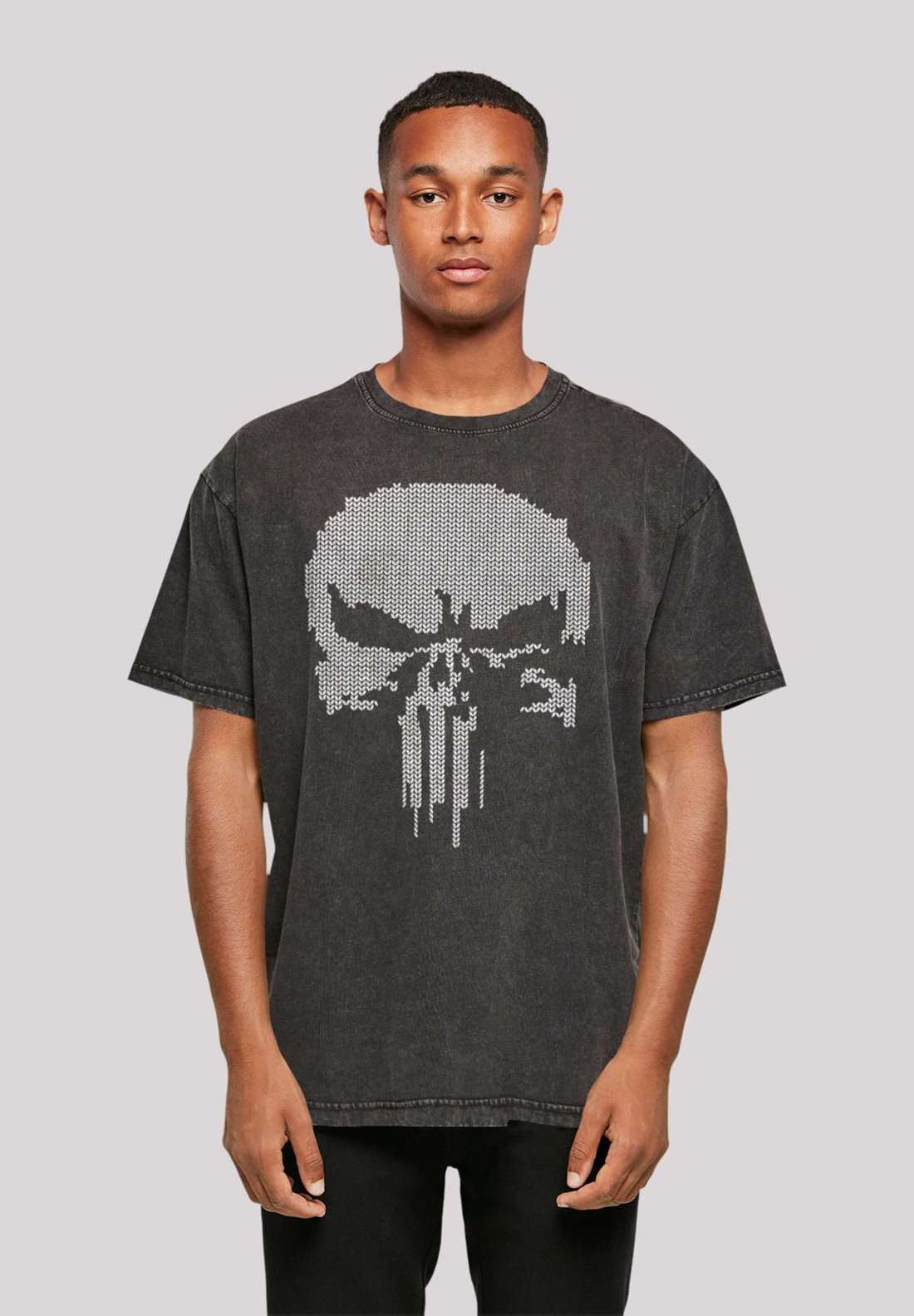 футболка Marvel Punisher Fake Knit