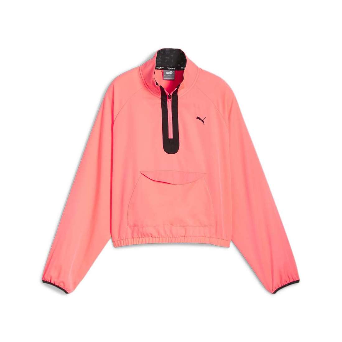 Тренировочная куртка HYPERNATURAL Gewebte Jacke mit halbem Reißverschluss Damen