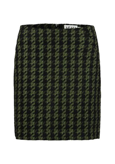 parrot green houndstooth