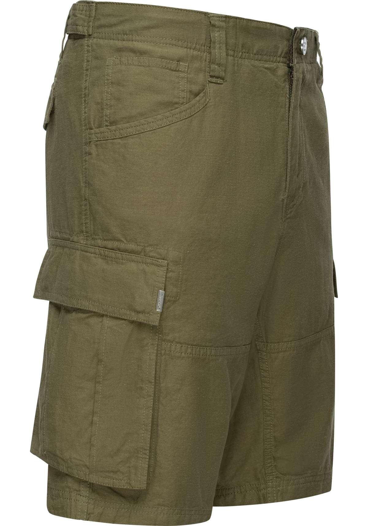 Шорты, (1 шт.), короткие льняные брюки в стиле карго.
