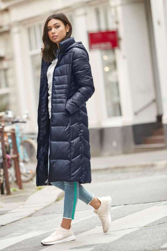 navy (jacke aus nachhaltigem material)