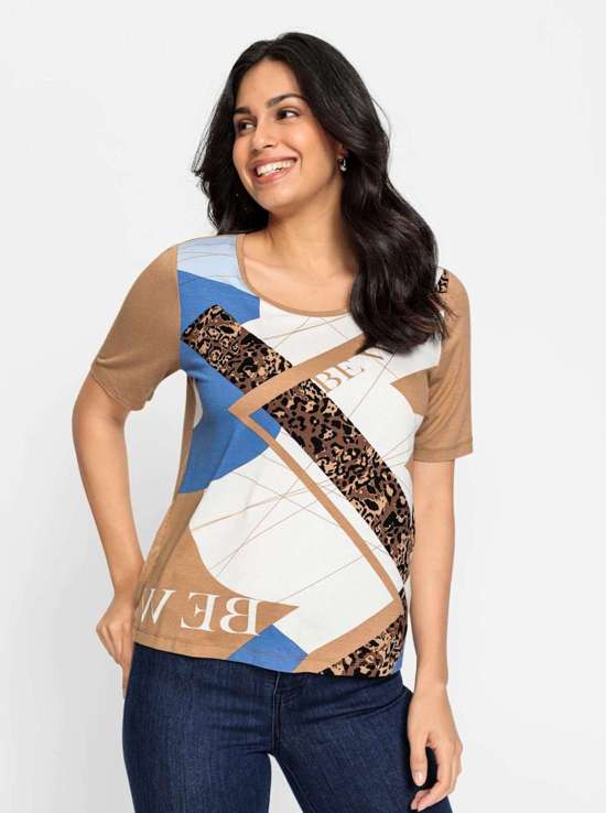 верблюжий-экрю-с рисунком