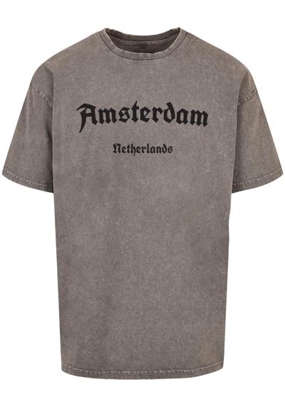 футболка Herren Amsterdam Acid Washed Heavy Oversize Tee