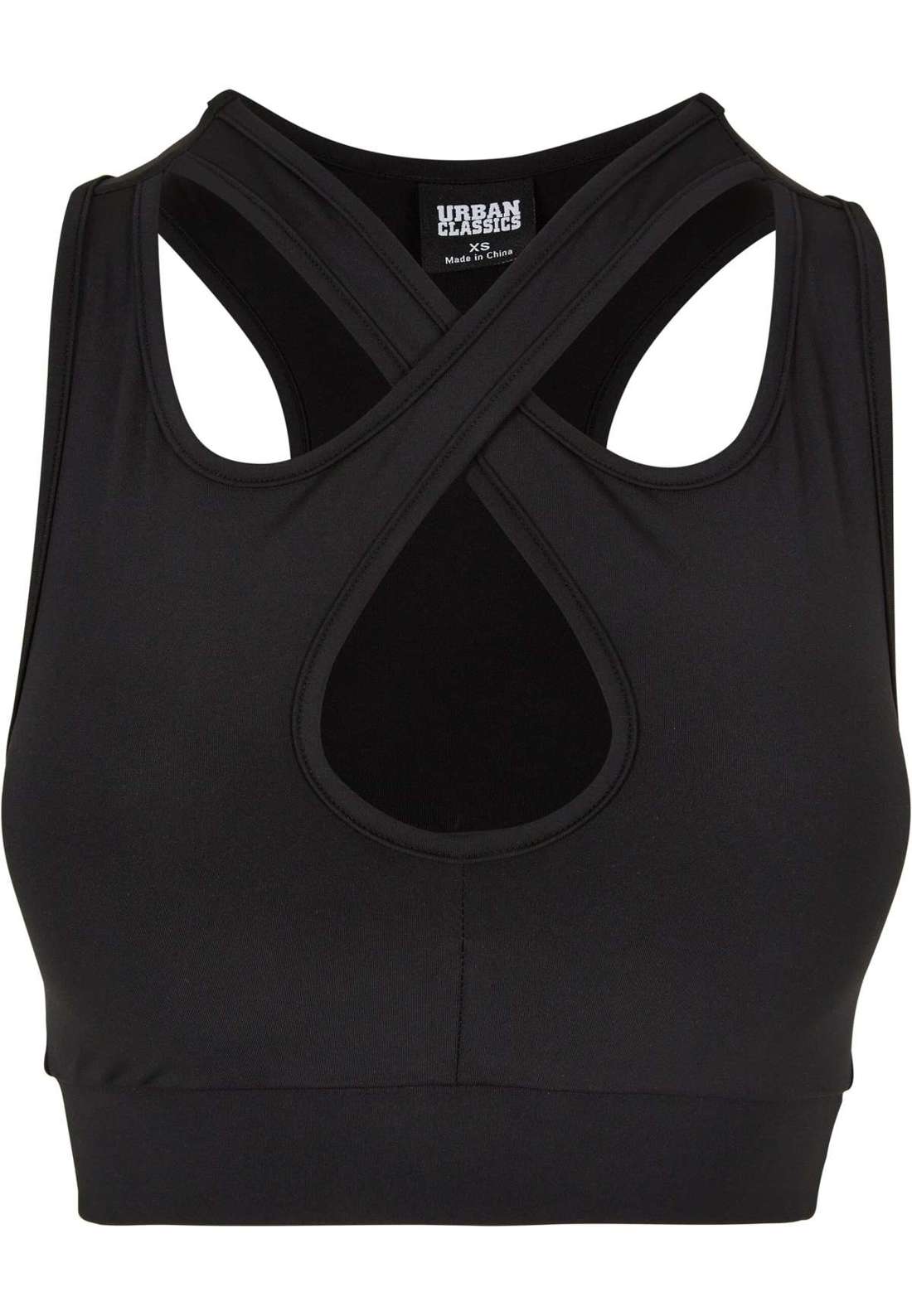 Спортивный бюстгальтер Urban Classics Damen Ladies Crossed Sprots Bra