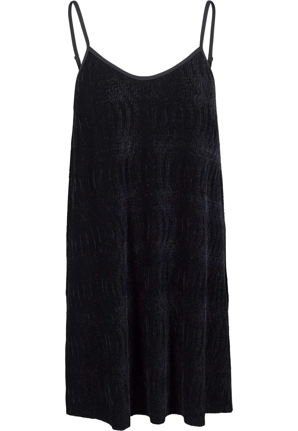 Платье-рубашка »Urban Classics Damen Ladies Velvet Slip Dress«