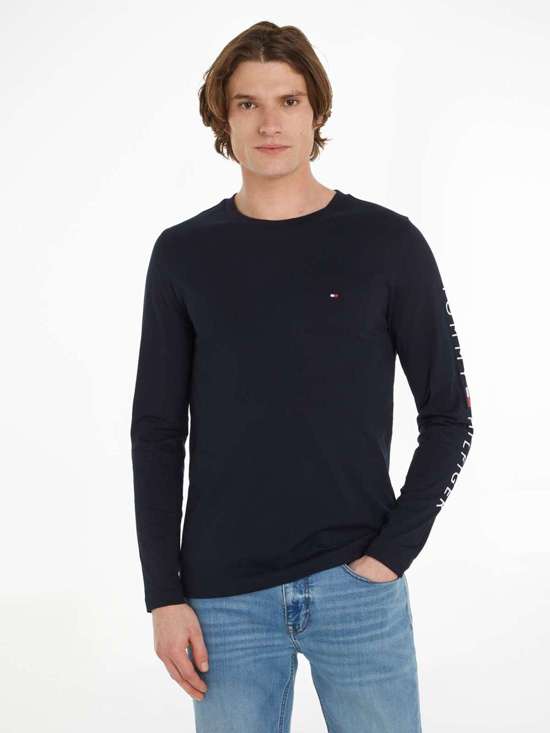 Длинный рукав с логотипом. TOMMY LOGO LONG SLEEVE TEE