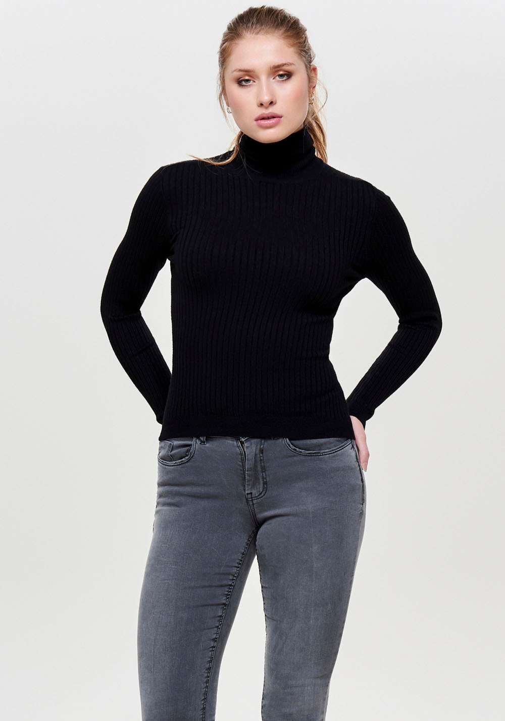 Свитер с высоким воротником ONLKAROL L/S ROLLNECK PULLOVER KNT NOOS