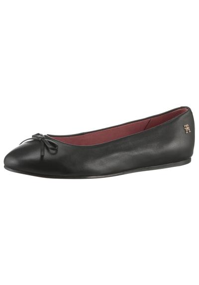 балерина BALLERINA LEATHER FLAT BOW