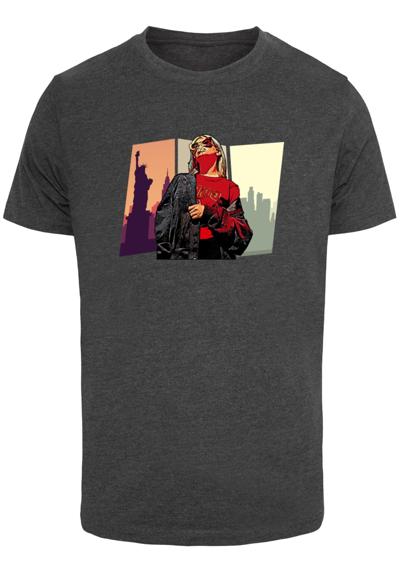 футболка Herren Grand Red Girl T-Shirt Round Neck