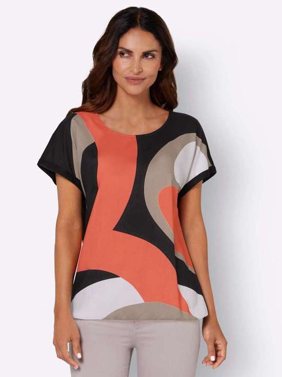 мандариновый-черный-с рисунком