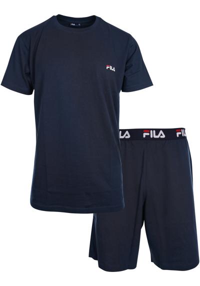 Шорти (2 шт.), брюки с эластичным поясом с логотипом и рубашка с короткими рукавами.