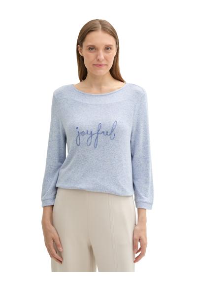 preppy jean blue melange
