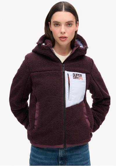 Уличная куртка с капюшоном HOODED FLEECE TREKKER JKT