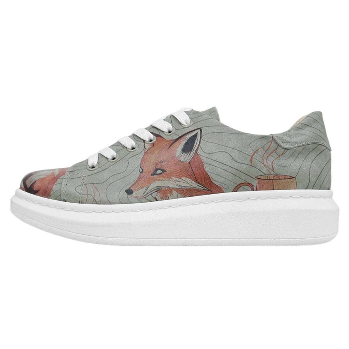 кроссовки на платформе Damen Myra Run Little Fox Vegan Damen Sneaker / female