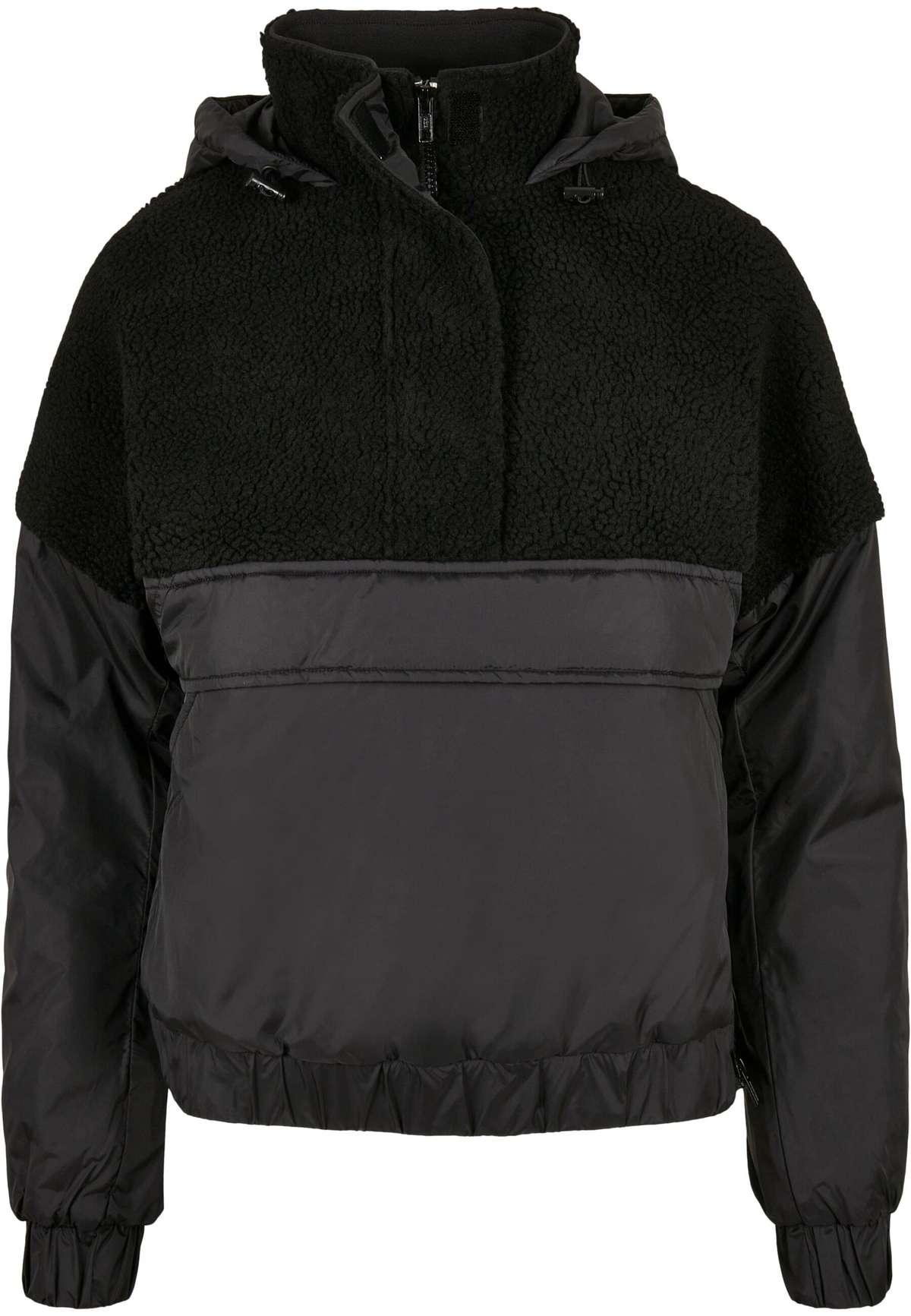 Зимняя куртка »Urban Classics Damen Ladies Sherpa Mix Pull Over Jacket«