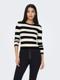 Black Stripes:W EGGNOG STRIPES