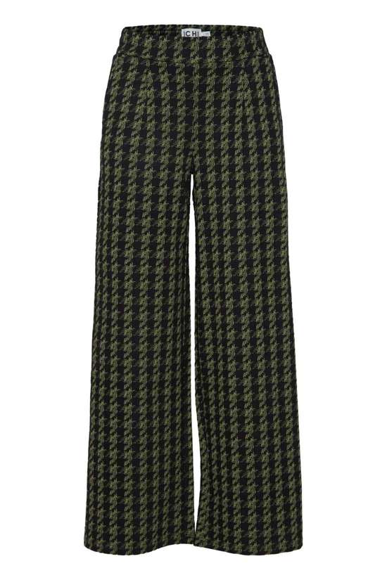 parrot green houndstooth