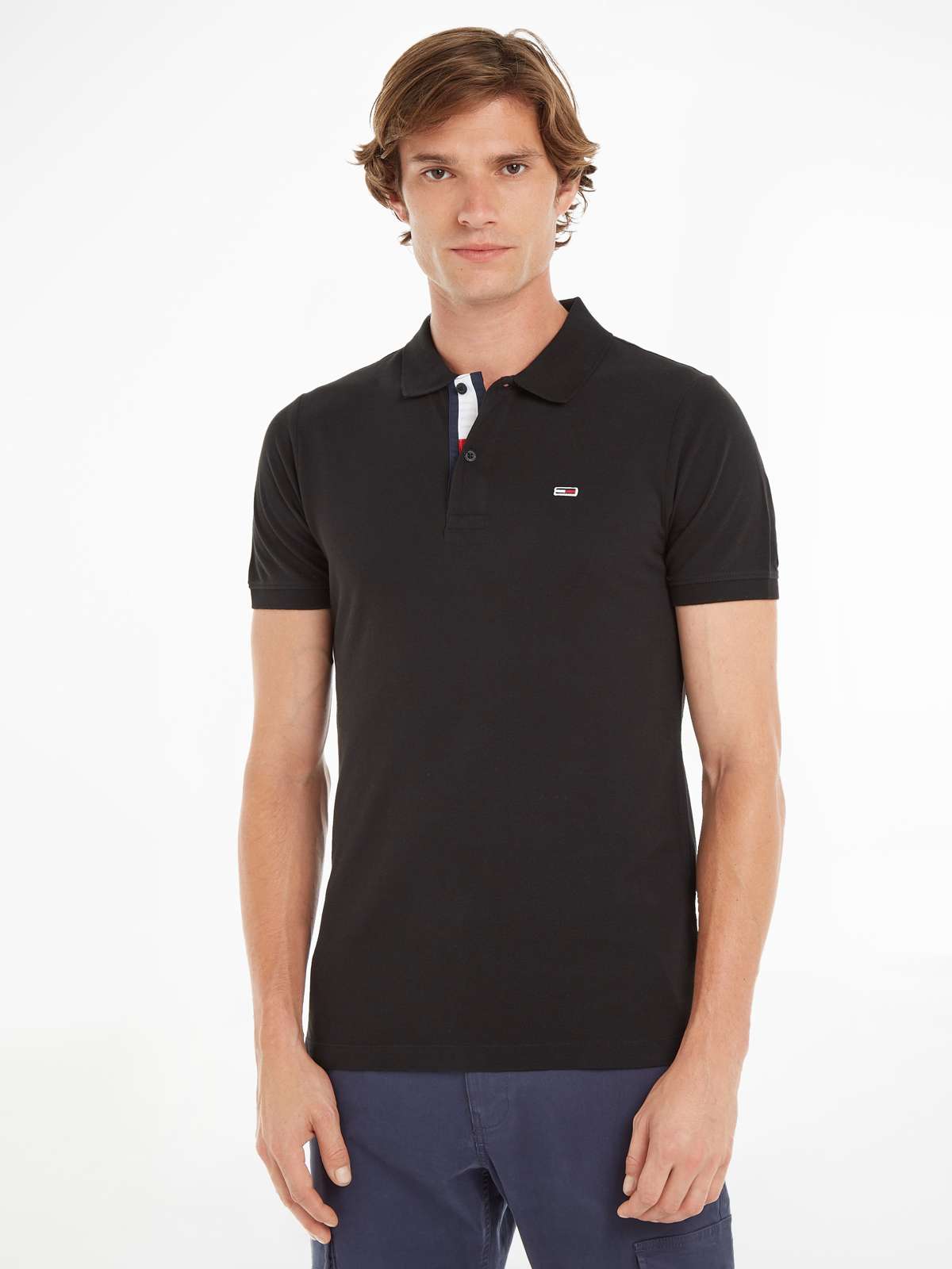 рубашка поло TJM SLIM PLACKET POLO