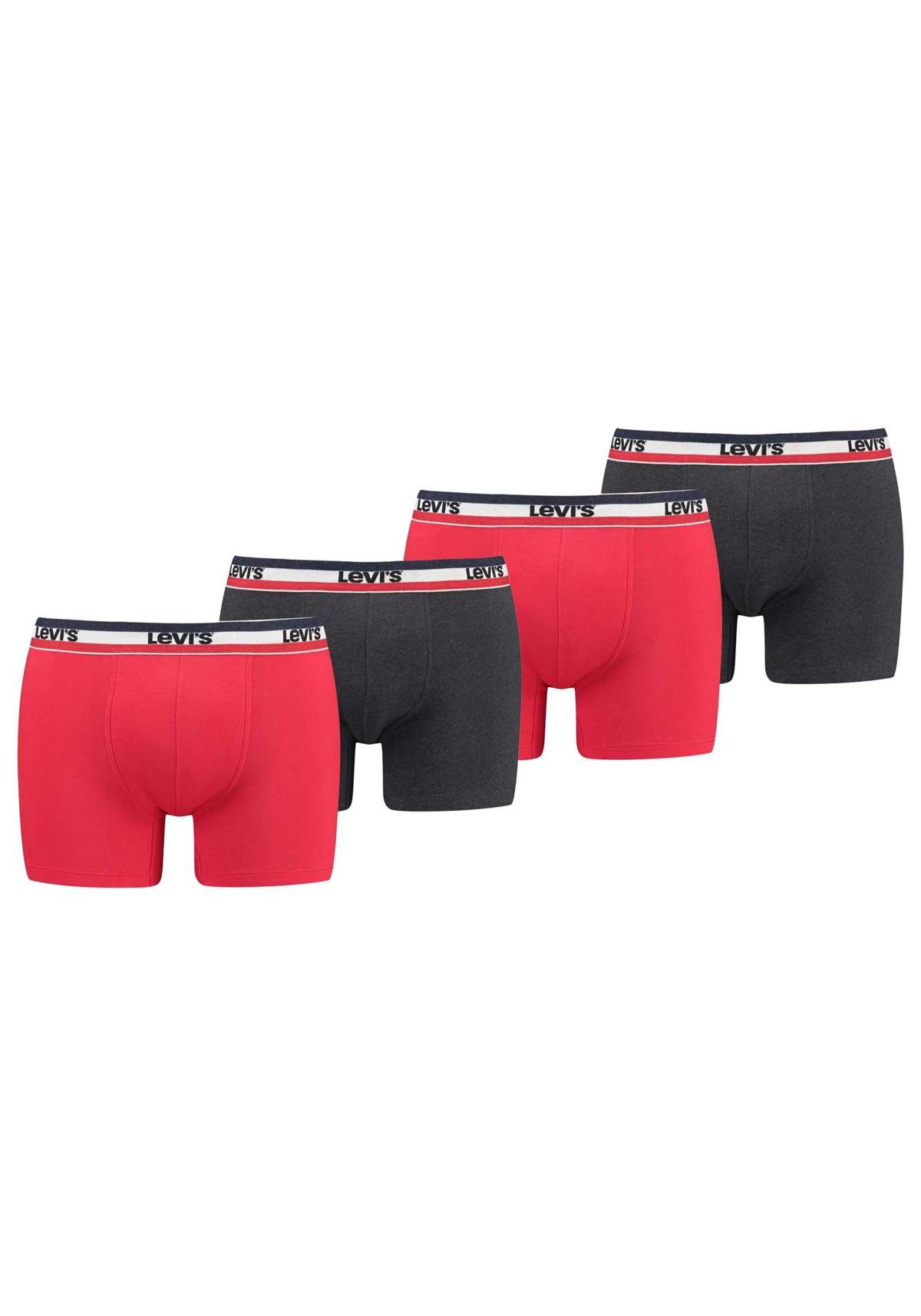 Боксеры Boxershort MEN SPRTSWR LOGO BOXER BRIEF ORG CO 4P ECOM 4er Pack