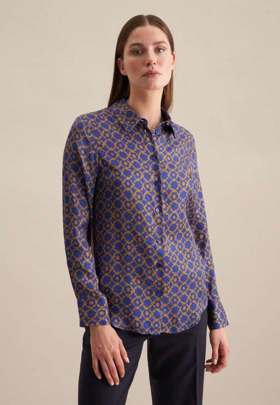 средний синий